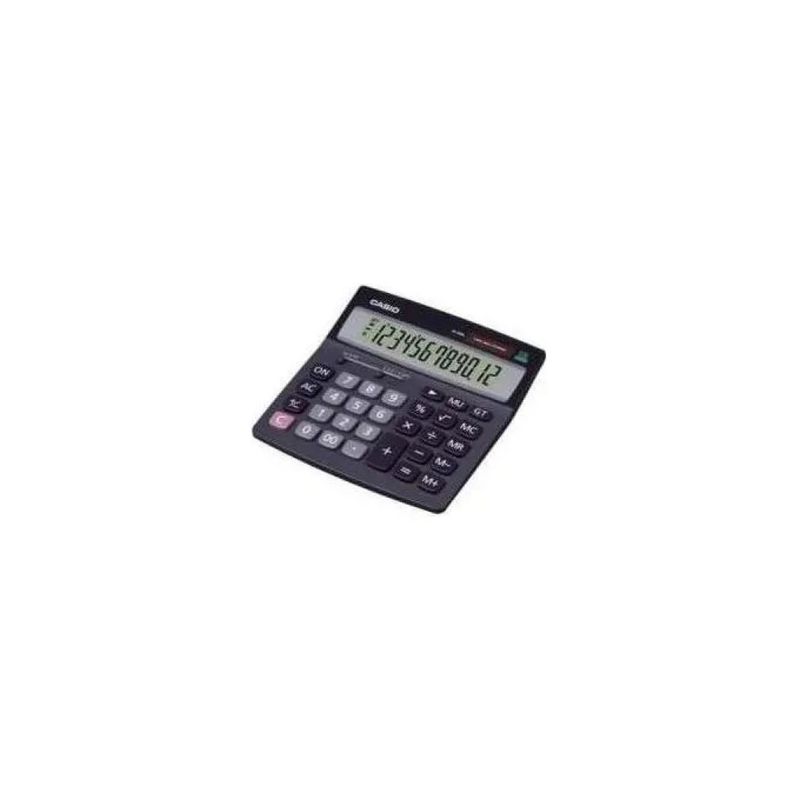 Casio DH-12BK – Calcolatrice da tavolo a 12 cifre, nera