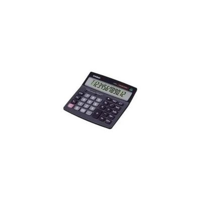 Casio DH-12BK Calcolatrice da Tavolo, 12 Cifre, Nero