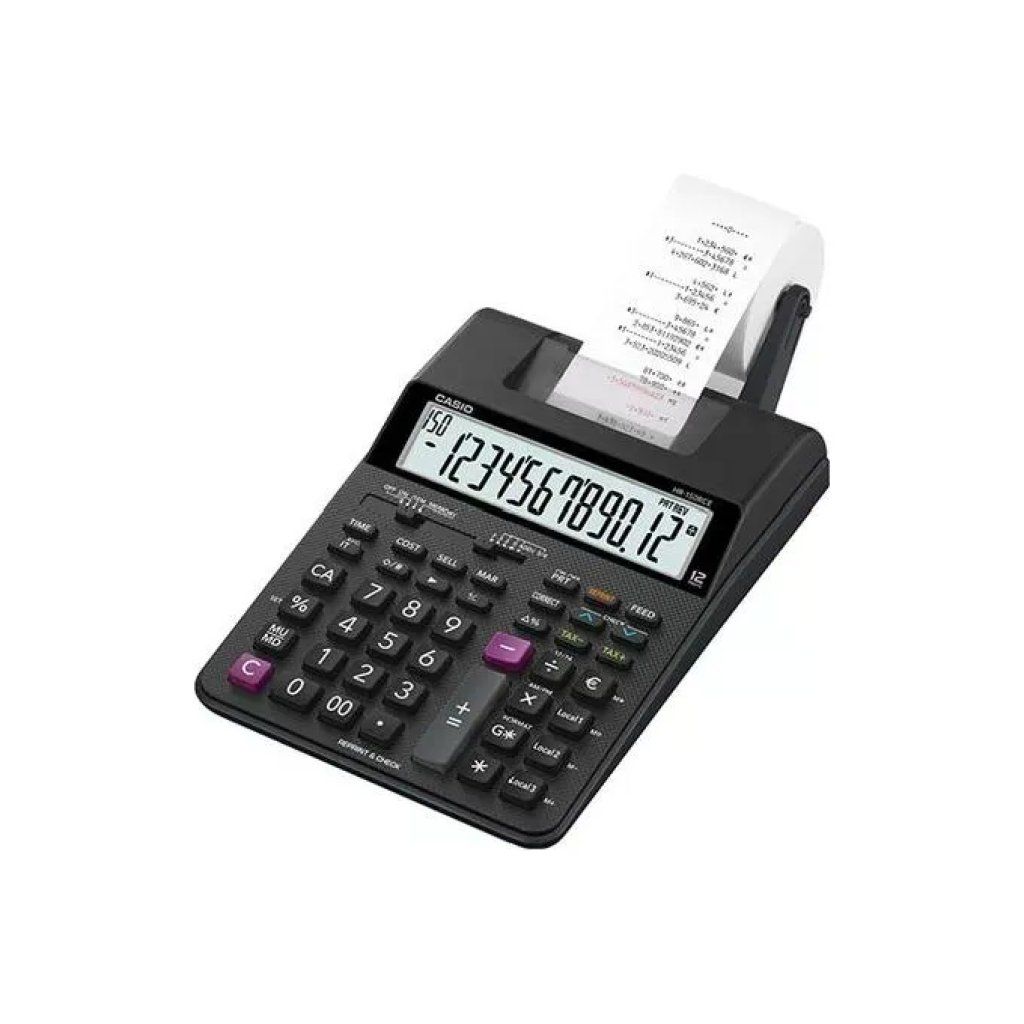 Casio HR-150RCE-WA Calcolatrice Scrivente a 12 Cifre