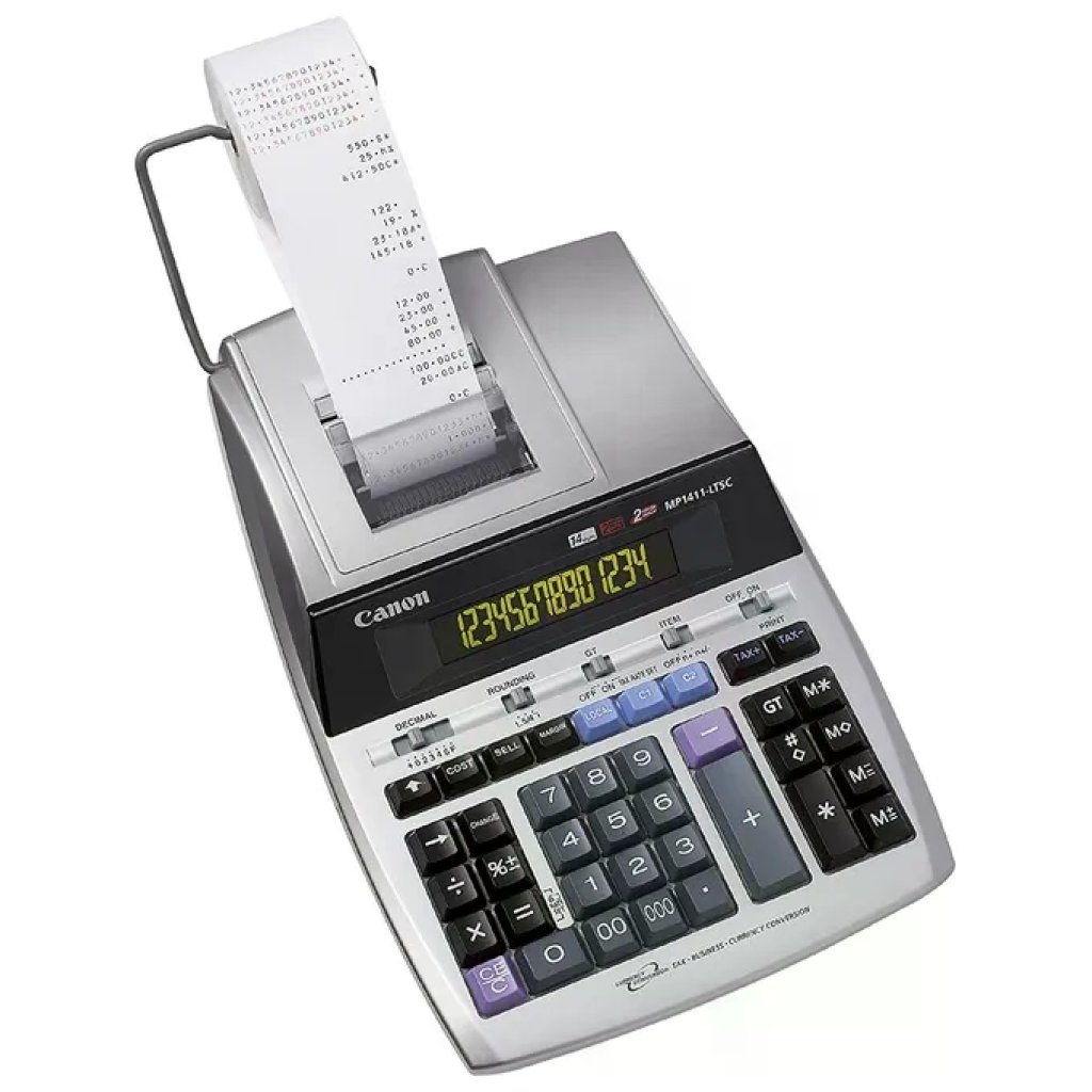 Canon MP1411LTSC – Calcolatrice scrivente da tavolo a 14 cifre