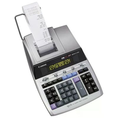 Canon MP1411LTSC Calcolatrice Scrivente da Tavolo a 14 Cifre con Stampa a 2 Colori e Display Canon MP1411LTSC Calcolatrice Scrivente da Tavolo a 14 Cifre con Stampa a 2 Colori e Display