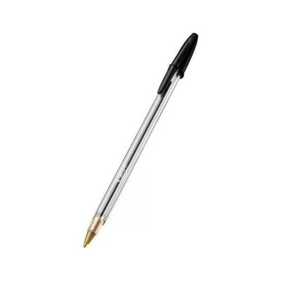 BIC Cristal Large – Confezione da 50 penne nere