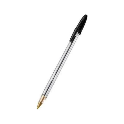 BIC Cristal Large Penne a Sfera Nere, Confezione da 50 BIC Cristal Large Penne a Sfera Nere, Confezione da 50