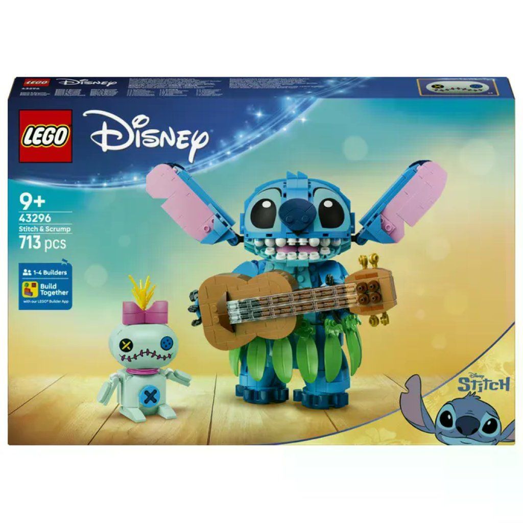 LEGO Disney Stitch e Scrump 43296 – Set da 713 pezzi