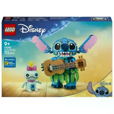 LEGO Disney Stitch e Scrump 43296 – Set da 713 pezzi LEGO Disney Stitch e Scrump 43296 – Set da 713 pezzi