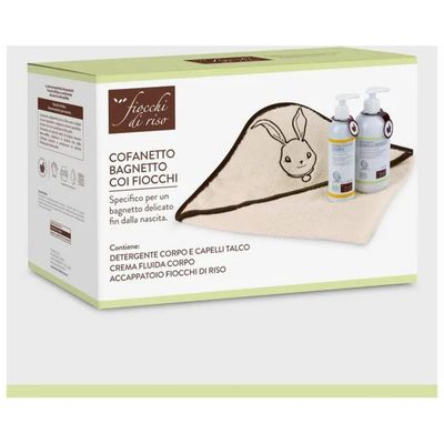 Fiocchi di Riso Detergente Capelli per Neonati e Bambini, 200 ml Fiocchi di Riso Detergente Capelli per Neonati e Bambini, 200 ml