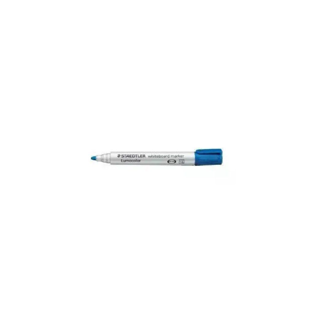 Staedtler Lumocolor 351 Pennarello per Lavagna Blu, Punta Tonda 2 mm