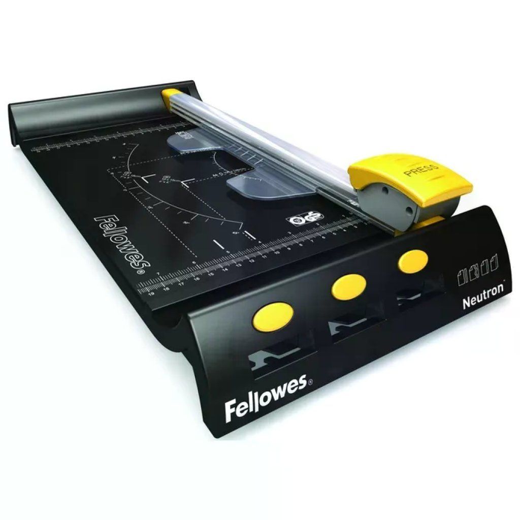 Fellowes Neutron A4/120 – Taglierina per carta fino a 10 fogli Fellowes Neutron A4/120 – Taglierina per carta fino a 10 fogli