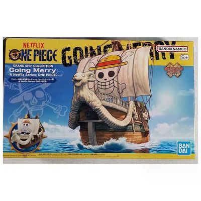 Bandai Grand Ship Collection Going Merry Netflix Edition Kit Modello PVC Lunghezza 18 centimetri