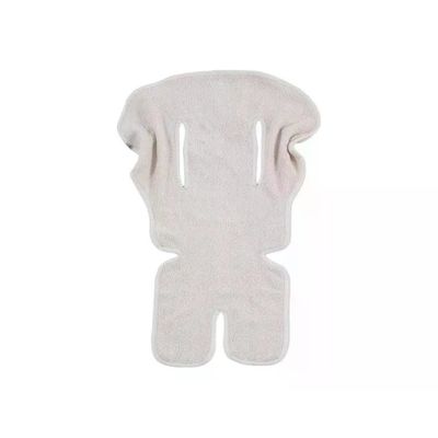 Italbaby Copriseggiolone in Spugna Avorio con Bordo Beige