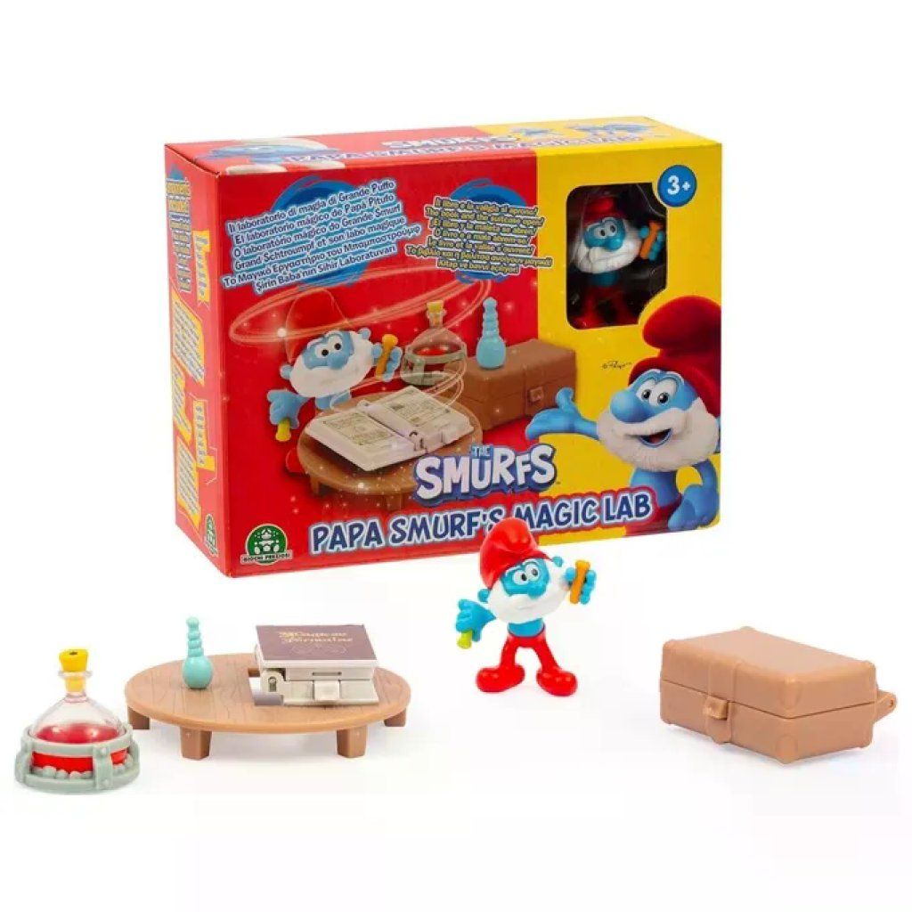 Giochi Preziosi Mini Playset Laboratorio di Grande Puffo