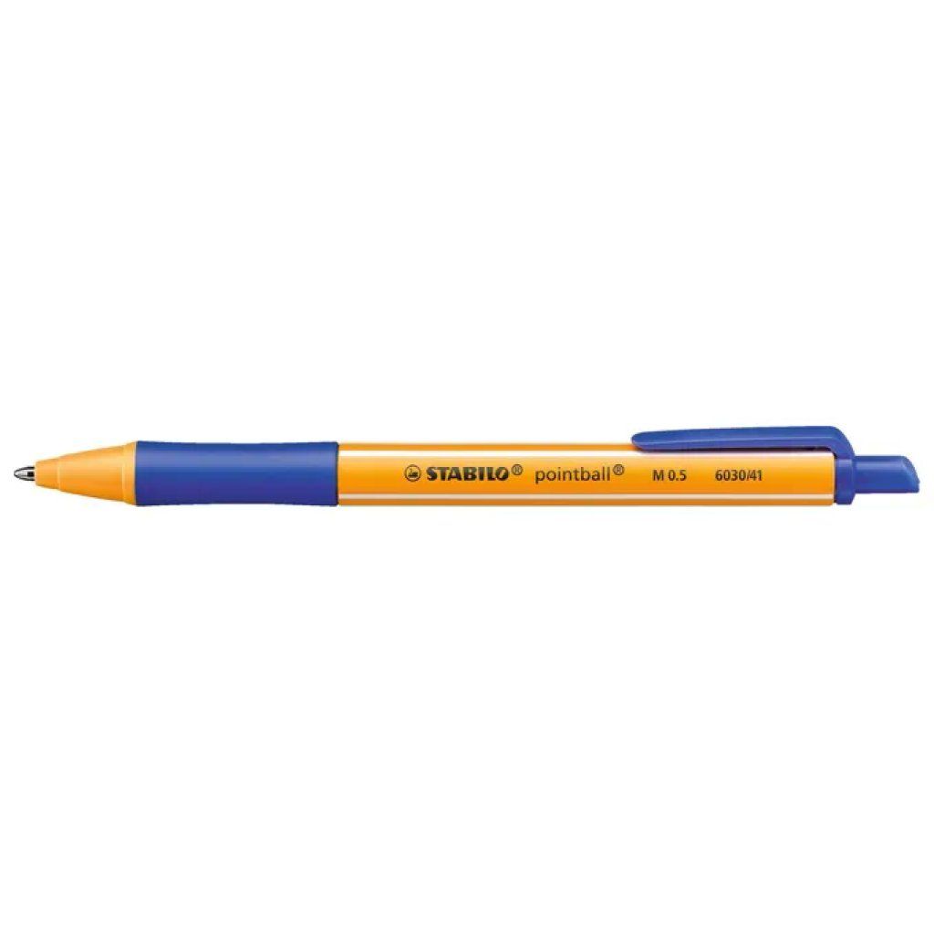 STABILO Pointball – Confezione da 10 penne a sfera blu