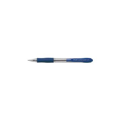 Pilot BPGP-10R-F-L Super Grip Penna a sfera a scatto punta fine 0