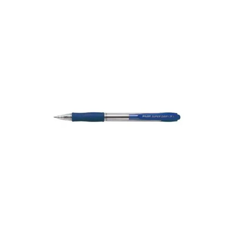 Pilot BPGP-10R-F-L Super Grip Penna a sfera a scatto punta fine 0