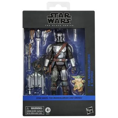 HASBRO Star Wars The Black Series Mandalorian & Grogu – Action Figure 16,5 cm