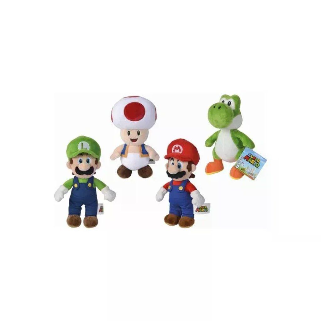 SIMBA Peluche Super Mario Simba 20 cm, modello assortito