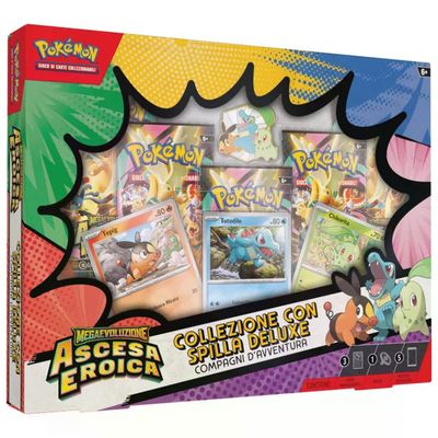 POKEMON Pokémon Collezione Spilla Deluxe Compagni d’Avventura – Ascesa Eroica