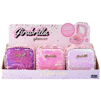 NICE Girabrilla Mini Beauty Case Make Up con Specchietto