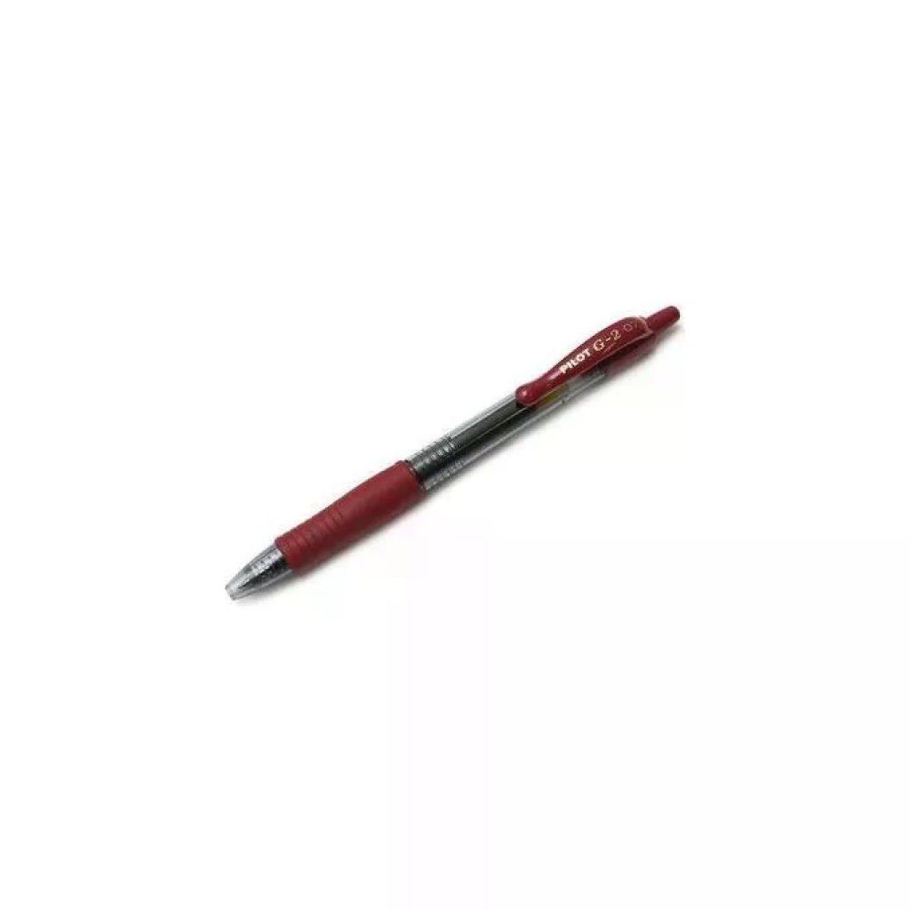 Pilot G-2 0.7 – Confezione da 12 Penne Roller Bordeaux