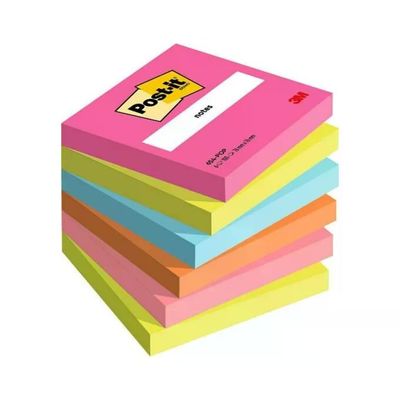Post-it Poptimistic Rosa, 6 blocchetti adesivi 76 x 76 mm