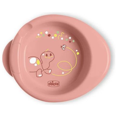 Chicco Warmy Piatto Termico Rosa con Base Antiscivolo Chicco Warmy Piatto Termico Rosa con Base Antiscivolo