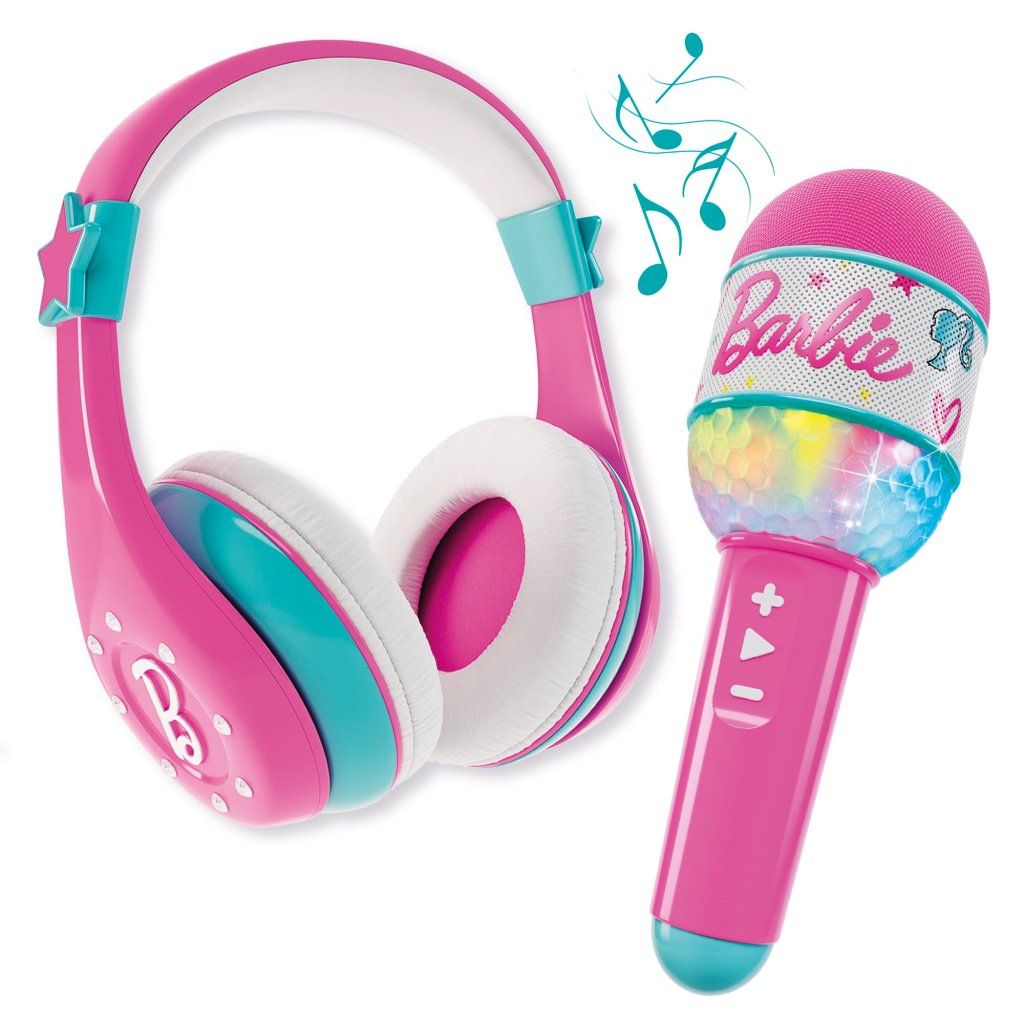 Lisciani Barbie Sound Your Style – Microfono con Cuffie Bluetooth