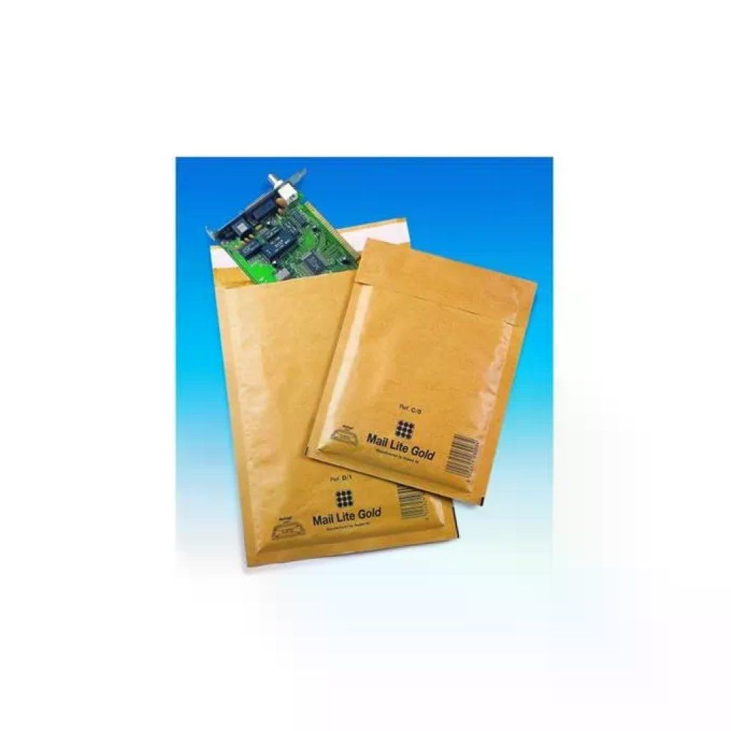 Sealed Air Mail Lite Buste Imbottite Avana 22 × 26 cm, 100 pezzi