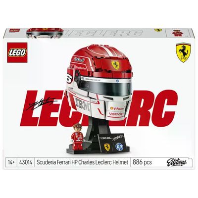 LEGO 43014 Casco di Charles Leclerc – Scuderia Ferrari HP