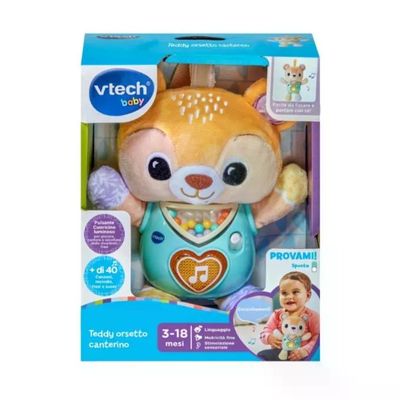VTECH ELECTRONICS VTech Baby Teddy Orsetto Canterino Interattivo
