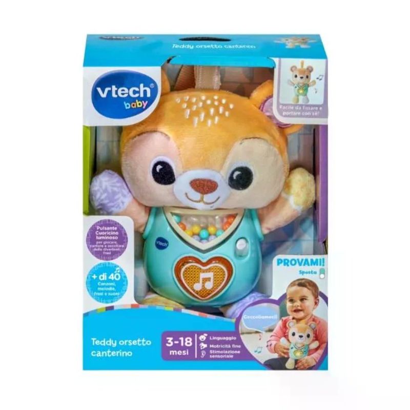 VTECH ELECTRONICS VTech Baby Teddy Orsetto Canterino Interattivo