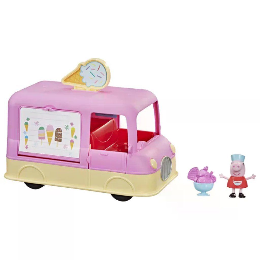 Hasbro Peppa Pig – Furgone dei Gelati con Suoni e Accessori