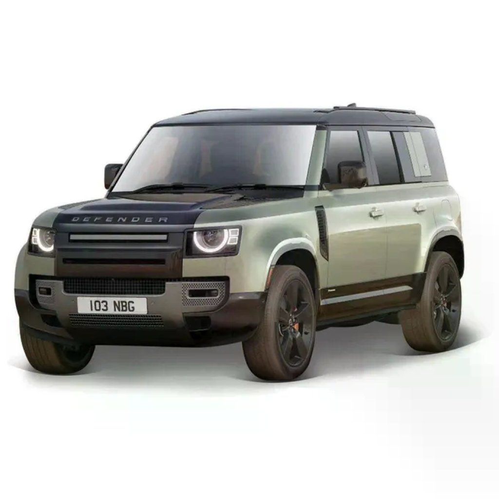 Burago Land Rover Defender 110 4 porte 2021, scala 1:24, verde