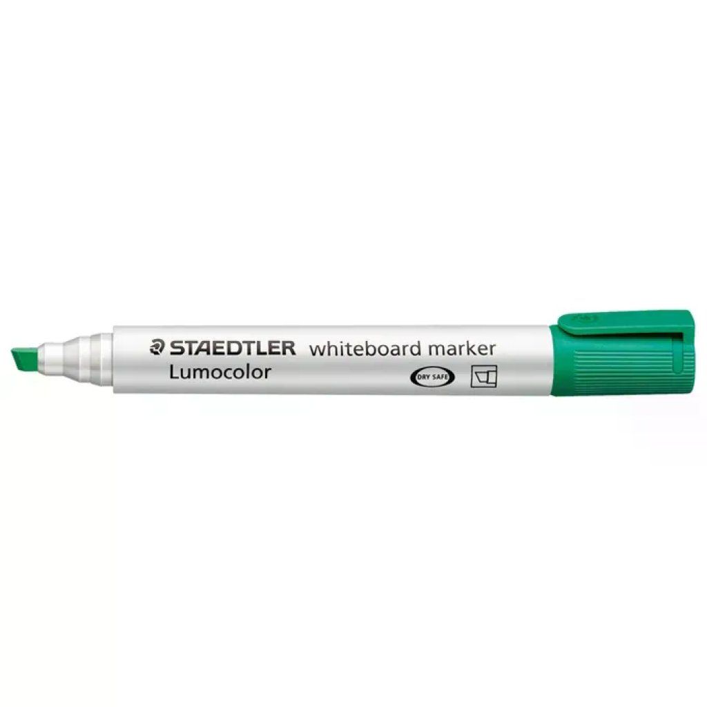STAEDTLER Lumocolor 351-5 – Set 10 marcatori verdi per lavagna