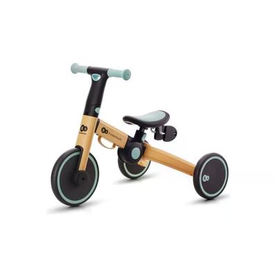 Kinderkraft KR4TRI22BLU0000 4Trike Triciclo Trasformabile 3 in 1 per Bambini 12 mesi 5 anni 25 Kg Pieghevole