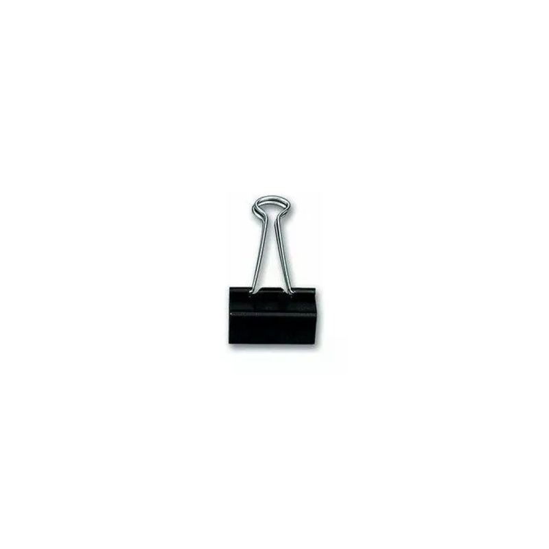 Lebez 510/2-B – Mollette fermacarte in metallo, 32 mm, 12 scatoline