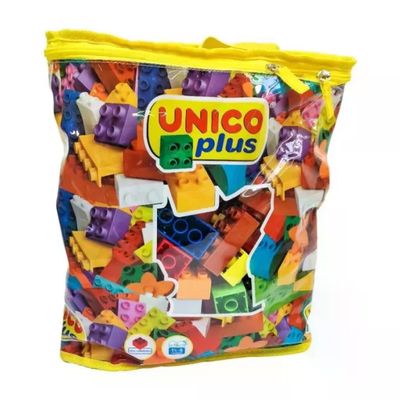 Androni Unico Plus – Set da 110 Mattoncini Colorati con Sacca Androni Unico Plus – Set da 110 Mattoncini Colorati con Sacca