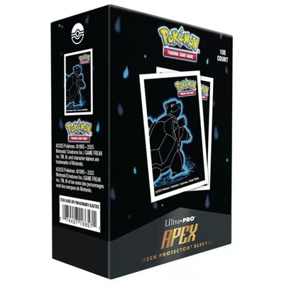 ULTRA-PRO Ultra PRO Apex Pokémon Blastoise Neon Kanto – 105 bustine standard ULTRA-PRO Ultra PRO Apex Pokémon Blastoise Neon Kanto – 105 bustine standard