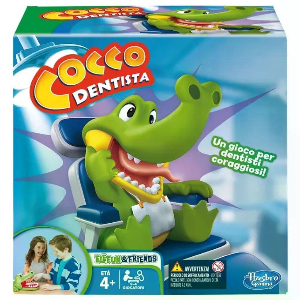 Hasbro Cocco Dentista – Gioco da tavolo per bambini