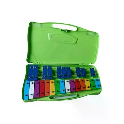 Alysee MT25 C GR Metallofono Cromatico Verde con Custodia