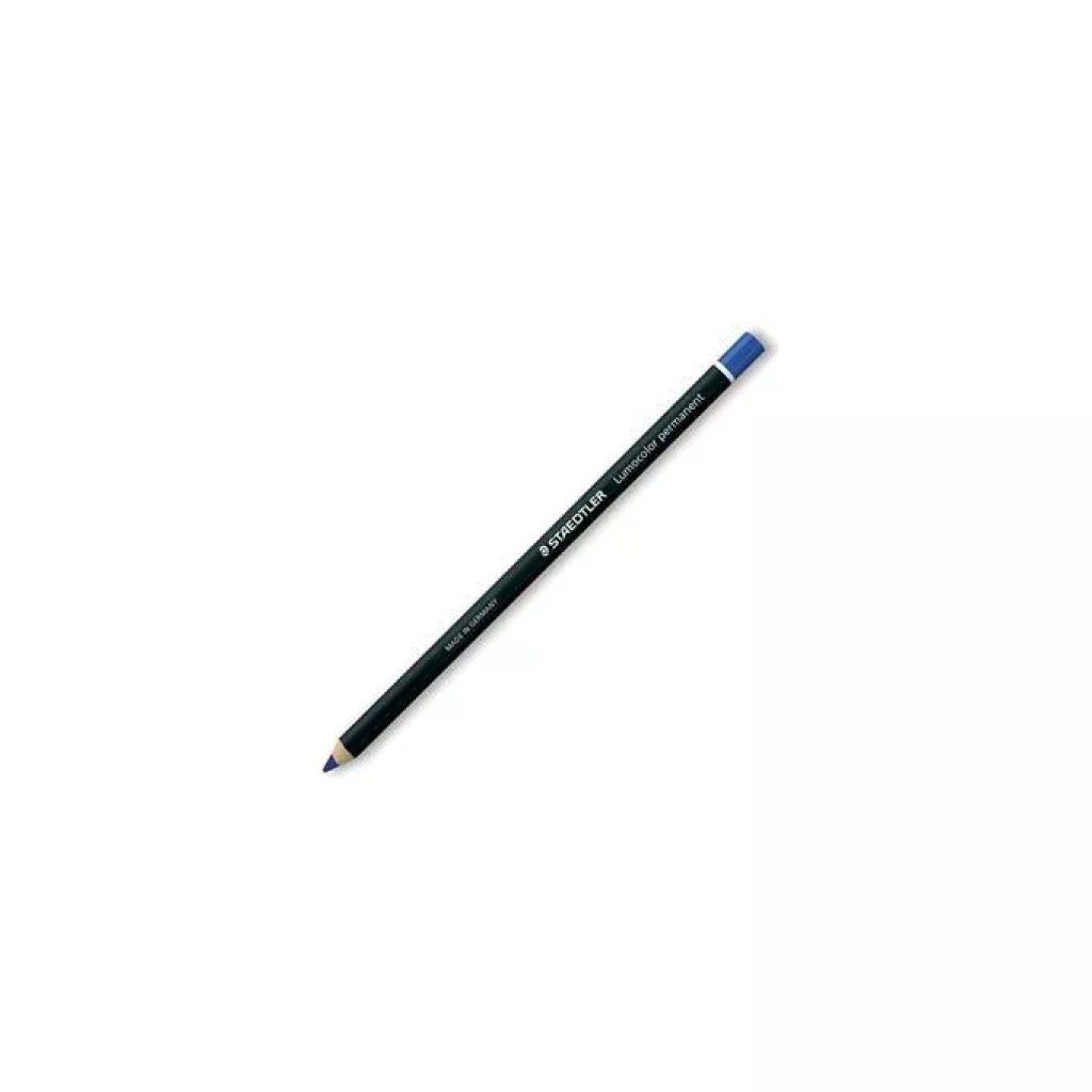 Staedtler Glasochrom – 12 matite permanenti blu