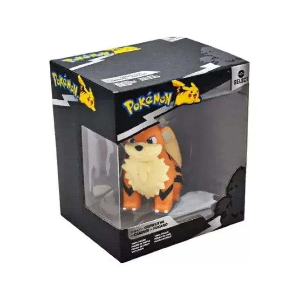 Jazwares Pokémon Growlithe – action figure in vinile, 12 cm
