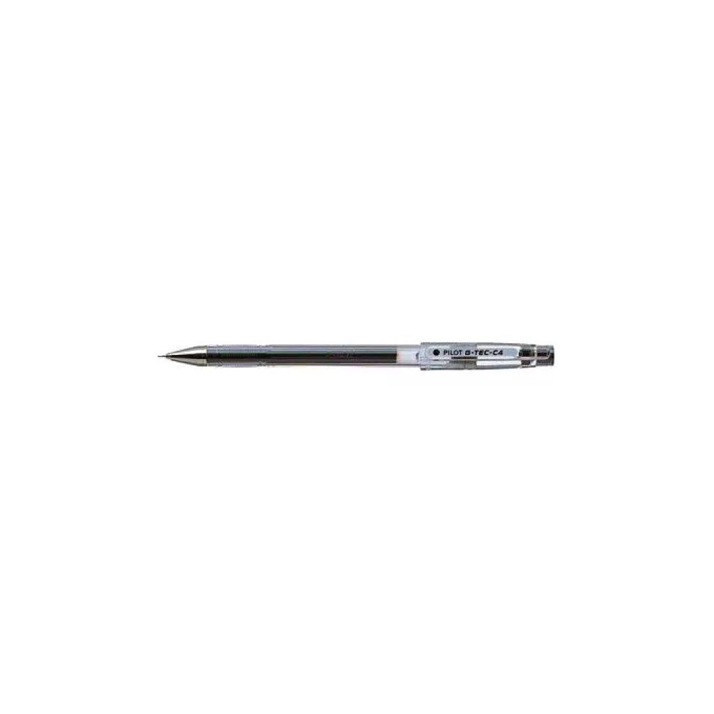 PILOT G-Tec-C4 Penna Roller Ricaricabile Nera, Punta 0,4 mm, Confezione da 12 PILOT G-Tec-C4 Penna Roller Ricaricabile Nera, Punta 0,4 mm, Confezione da 12
