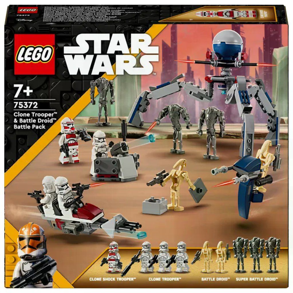 LEGO Star Wars Battle Pack Clone Trooper e Battle Droid 75372