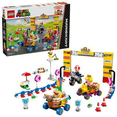 LEGO 72036 Super Mario Set da Costruzione Mario Kart con Personaggi Baby Peach Lakitu Lemmy Toad 823 LEGO 72036 Super Mario Set da Costruzione Mario Kart con Personaggi Baby Peach Lakitu Lemmy Toad 823