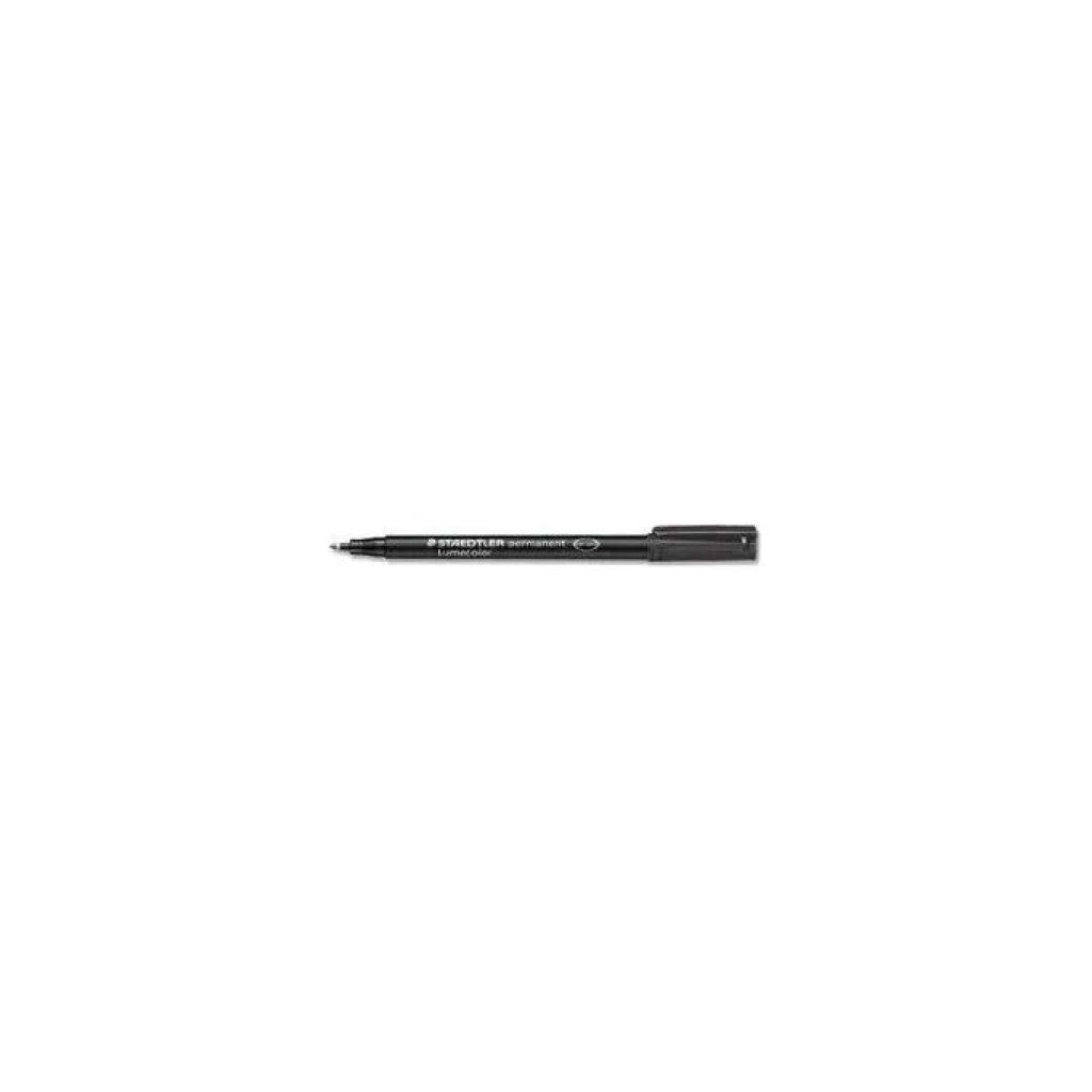 Staedtler Lumocolor Permanent – 10 penne nere a punta media
