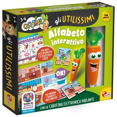 Lisciani Carotina Alfabeto Interattivo – Gioco Educativo Lisciani Carotina Alfabeto Interattivo – Gioco Educativo