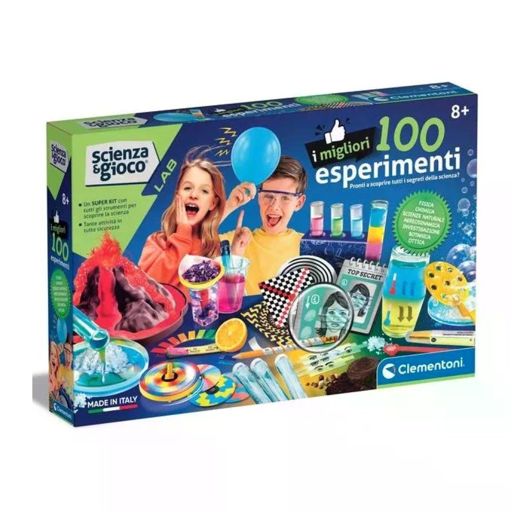 Clementoni Lab – I Migliori 100 Esperimenti Scientifici