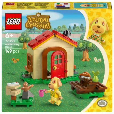 LEGO Animal Crossing 77058 – La casa accogliente di Goldie, 149 pezzi LEGO Animal Crossing 77058 – La casa accogliente di Goldie, 149 pezzi