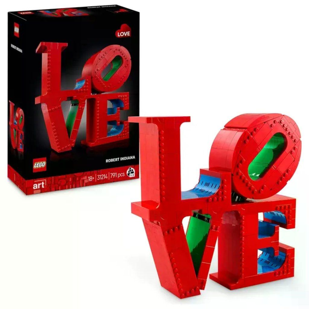 LEGO Art LOVE 31214 – Set da costruzione decorativo, 791 pezzi LEGO Art LOVE 31214 – Set da costruzione decorativo, 791 pezzi