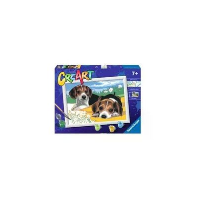Ravensburger CreArt Serie D – Kit di pittura Jack Russell